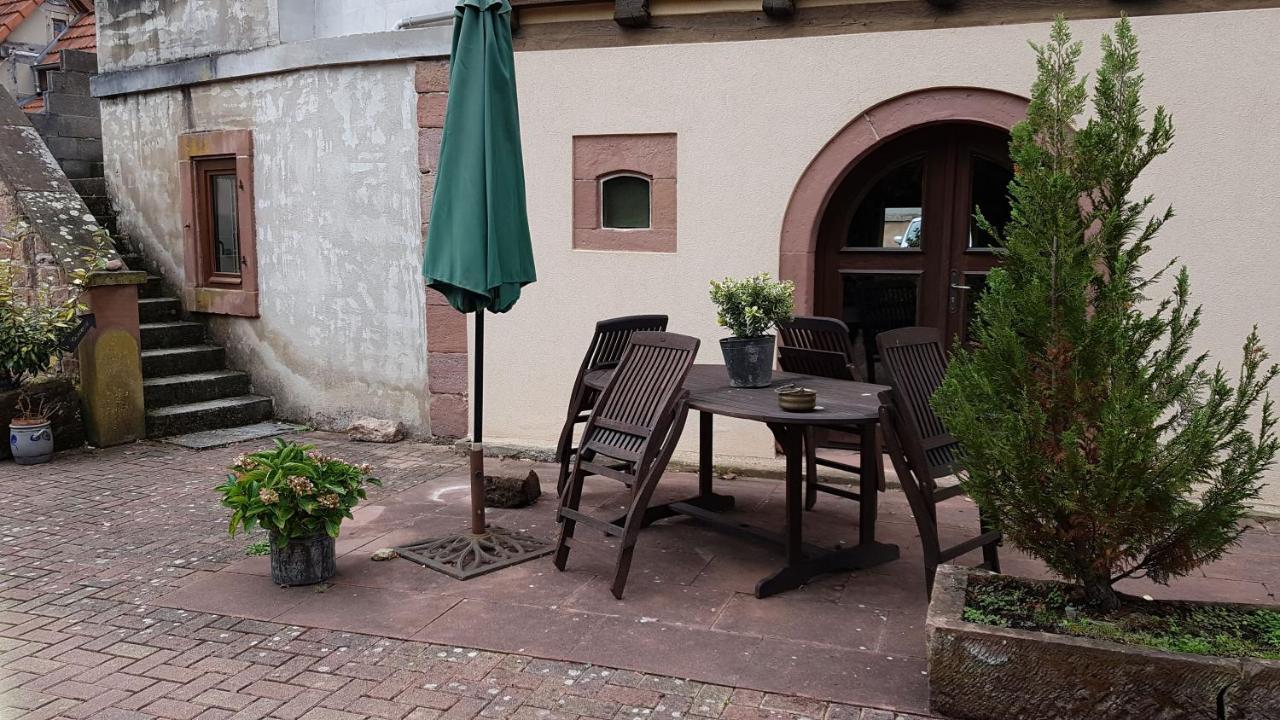Gite A La Petite Fontaine-Plain Pied-Maison Alsacienne Renovee Avec Passion-4 Pers-4Nuitees Minimum Langensoultzbach Dış mekan fotoğraf