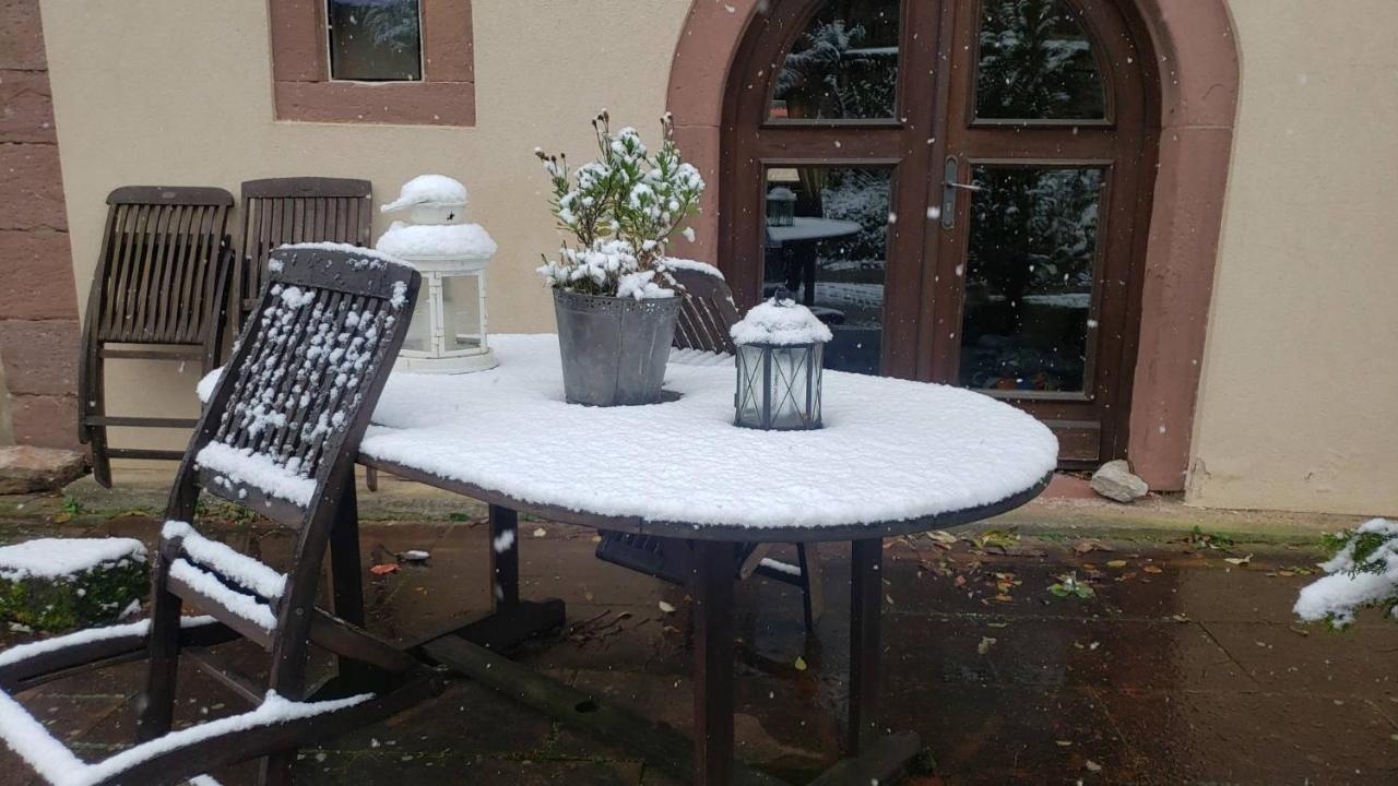 Gite A La Petite Fontaine-Plain Pied-Maison Alsacienne Renovee Avec Passion-4 Pers-4Nuitees Minimum Langensoultzbach Dış mekan fotoğraf