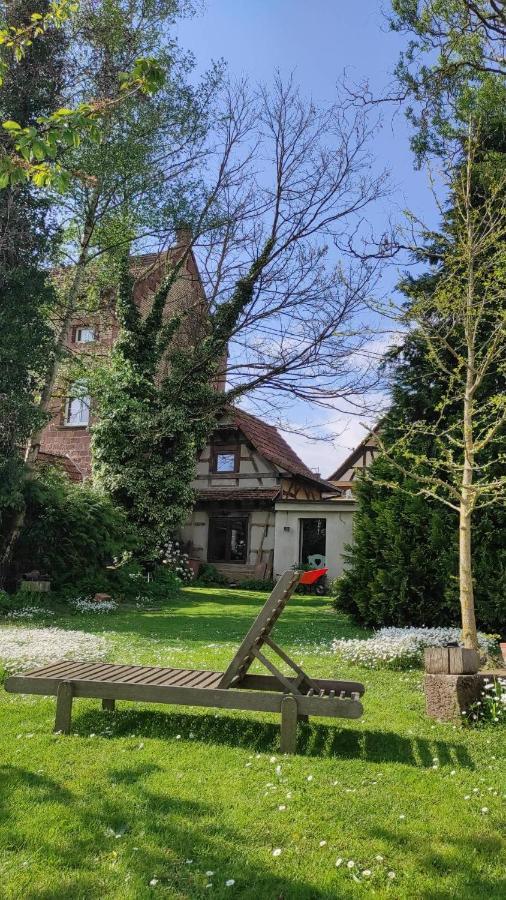 Gite A La Petite Fontaine-Plain Pied-Maison Alsacienne Renovee Avec Passion-4 Pers-4Nuitees Minimum Langensoultzbach Dış mekan fotoğraf